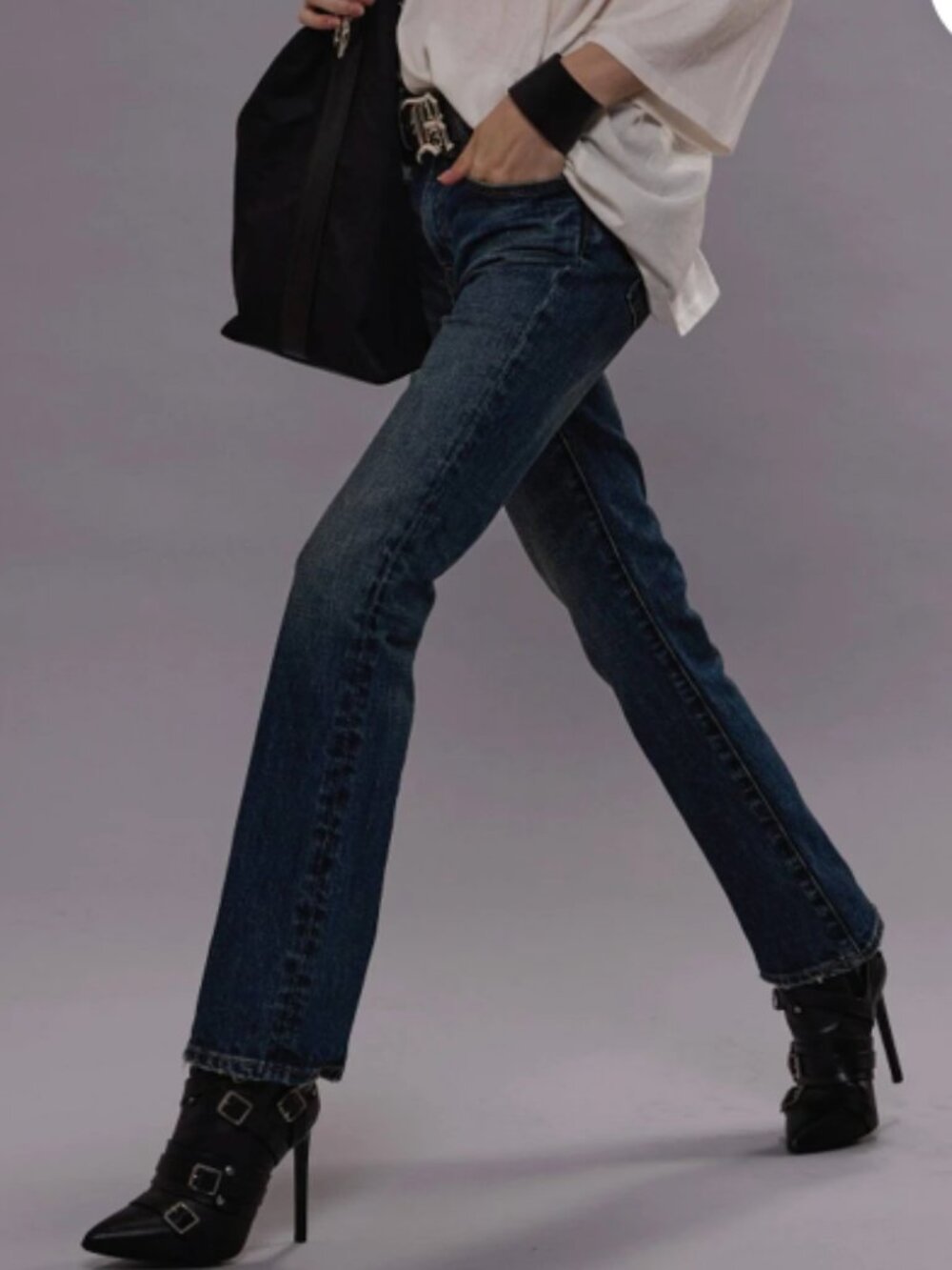 R13 KICK FIT - MELVIN BLUE STRETCH MELVIN BLUE STRETCH / 27 / R13W0009